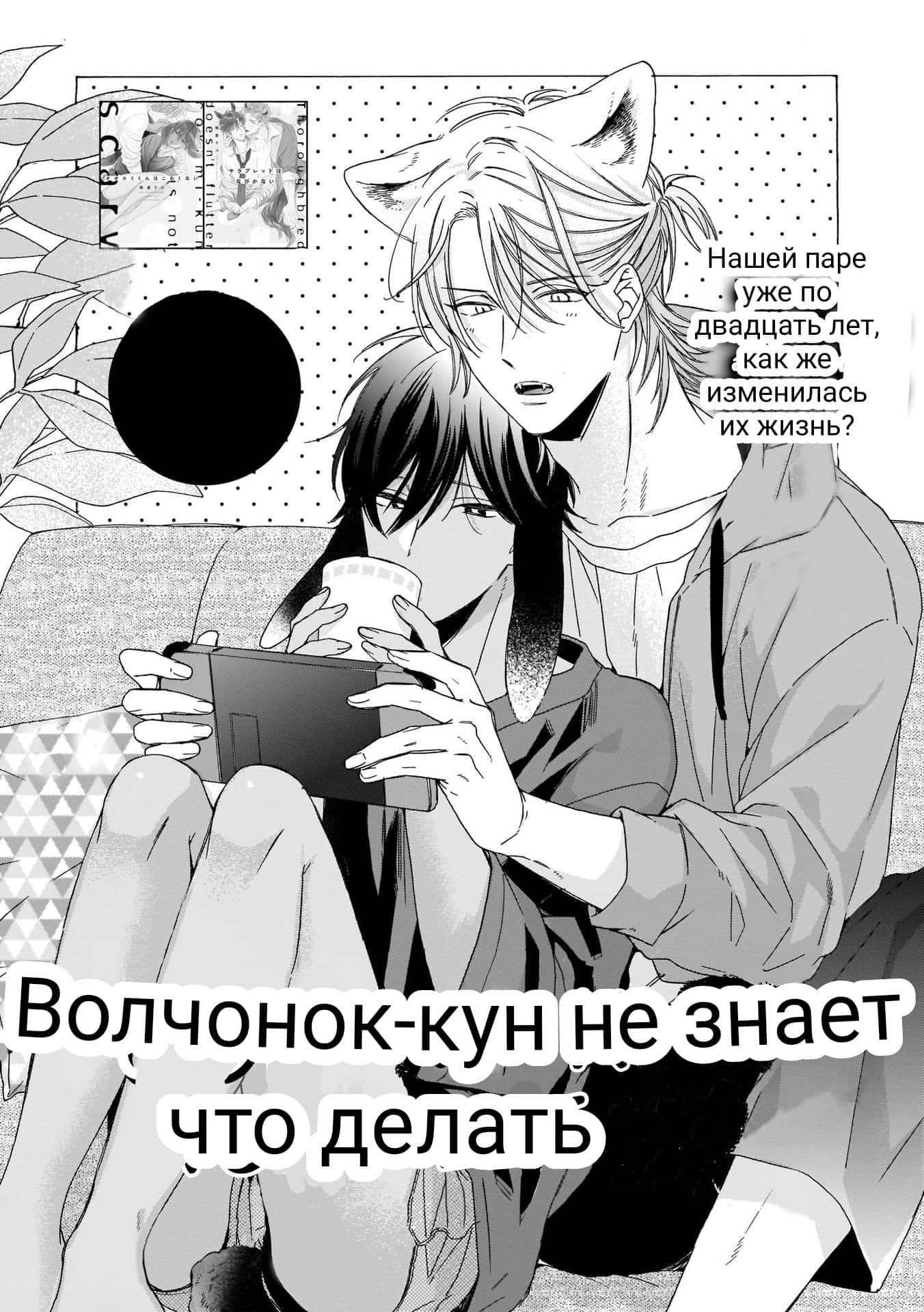 Ookami-kun Won&apos;t Let Go (Волчонок-кун не знает, что делать). 